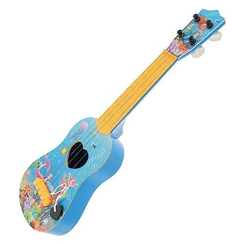 ifundom Kinder Gitarre Mini-Ukulele Jungenspielzeug Jungs-Spielzeug Minispielzeug Für Kinder Babyspielzeug Pädagogisches Instrument Spielzeug Ukulele Für Kinder Anfänger Plastik Colorful von ifundom