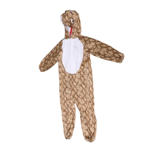 ifundom Halloween-kostüme für Jungen und Mädchen Schlangen-Tier-Bodysuit Tanz-Performance-Outfit Einzigartiges Design Kleinkinderkostüm Größe M von ifundom