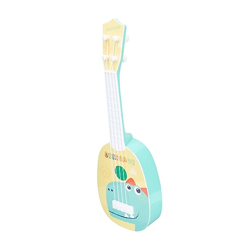 ifundom Kinderspielzeug Ukulele für Jungen Ukulele klassisches Instrument Mini-Musikspielzeug kinderinstrumente Kinder musikinstrumente Ukulele aus Kunststoff simulierte Ukulele Abs Yellow von ifundom