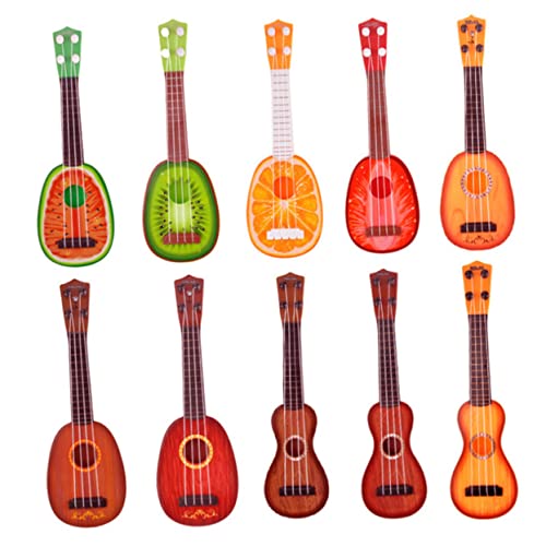 ifundom Kleinkind-Ukulele Kinderspielzeug Ukulele Kinderspielzeuggitarre Ukulele Sopran Hawaiianische Ukulele Akustische Gitarre Bariton-Ukulele Konzert-Ukulele Elektrisch Mini Farbkasten von ifundom