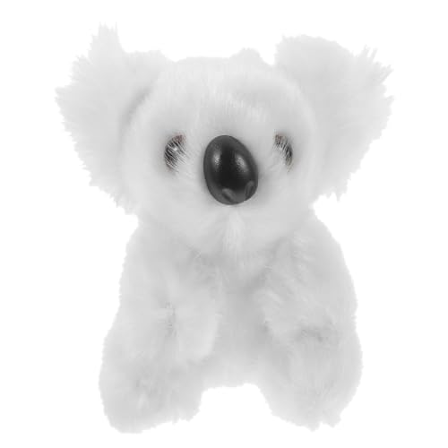 ifundom Koala-Puppe Freundinnen wohnungseinrichtung House Decoration bettkissen plüschtier Koala Spielzeug Entzückender Plüsch-Koala Stofftierpuppe Koala-Schmuck PP Baumwolle Weiß von ifundom