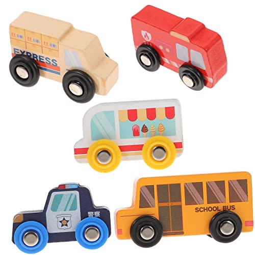 ifundom Kognitive Autospielzeuge für Jungen und Mädchen 5-teiliges Mini-automodell Aus Holz Autospielzeugset für Jungen und Mädchen ifundom Kognitive Autospielzeuge für Jungen und Mädchen 5-teiliges Mini-automodell Aus Holz Autospielzeugset für Jungen und Mädchen von ifundom