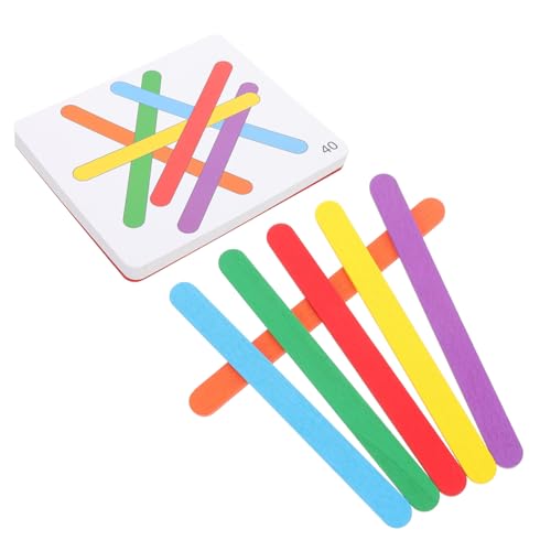 ifundom Logikspiel Stäbchen Lernspielzeug Montessori Pädagogisch Problemlösung Farbige Bastelstäbchen Frühförderung Feinmotorik Ab Jahren ifundom Logikspiel Stäbchen Lernspielzeug Montessori Pädagogisch Problemlösung Farbige Bastelstäbchen Frühförderung Feinmotorik Ab Jahren von ifundom