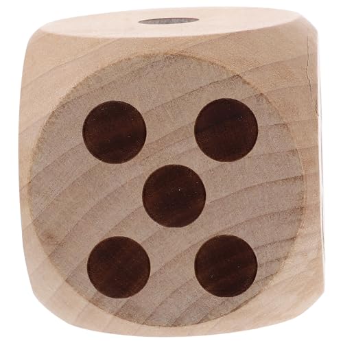 ifundom Massivholz Spiel Spaß 6 Seiten Groß Kind Leer Groß Holz Holz Groß Holz Multi Use Holz von ifundom