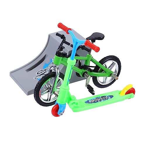 ifundom Mini Finger Bike Set 2 1 Finger Scooter Und Fahrrad Für Spaßiges Desk Game Für Freizeit Und Wettkampf Ideal Als Für Kindergeburtstage Und Mitgebsel Interaktives von ifundom