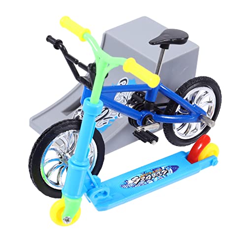 ifundom Jungen Und Mädchen Lernspielzeug Finger Bike Scooter Spielzeug Set Robustes Aluminium Koordinations-Picking-Spiele von ifundom