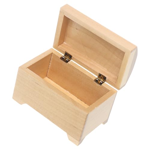 ifundom Mini-Holzkiste Storage Boxes aufbwahrungs-Box spielzeugkisten Dollhouse Furniture puppenstubenmöbel Miniaturornament Miniatur-Puppenhauszubehör Mini- -Miniatur Miniatur-Dinge von ifundom