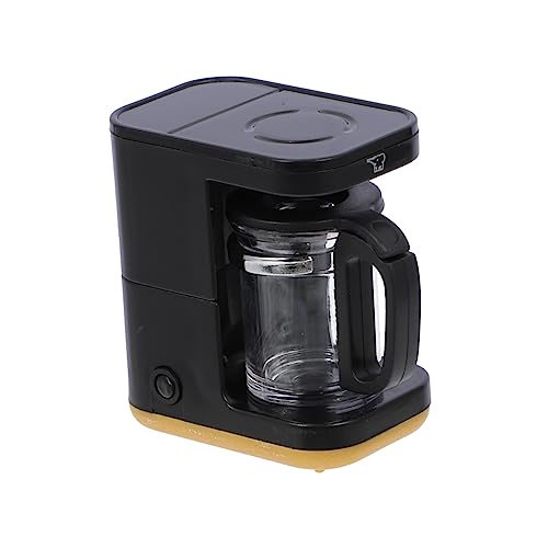 ifundom Modell kaffeemaschine hühner gieskanne kinderspielzeug kaffeekapselmaschine kaffeevollautomaten Mini-Küchengerät kompakte kaffeemaschine Plastik Black von ifundom