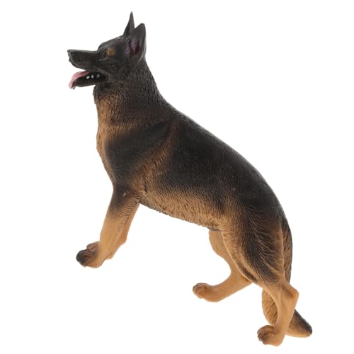 ifundom Deutscher Schäferhund Modell Spielzeug Realistische Haustier Hund Figur Pädagogisches Stofftier Für Jungen Und Mädchen Wohnkultur Ornament von ifundom