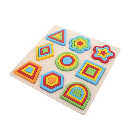 ifundom Montessori Holzpuzzle für Kleinkinder Sicheres Geometrisches Sortierspiel Pädagogisches Lernspielzeug Feinmotorik Problemlösung und Farberkennung für Vorschulkinder ifundom Montessori Holzpuzzle für Kleinkinder Sicheres Geometrisches Sortierspiel Pädagogisches Lernspielzeug Feinmotorik Problemlösung und Farberkennung für Vorschulkinder von ifundom