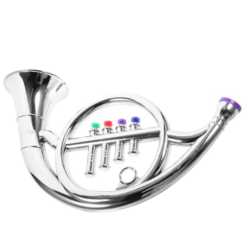 ifundom Musikspielzeug Für Kinder Kinderspielzeug Hornmodell Spielzeughorn Kleines Horn Kinderaufklärungsspielzeug Horninstrument Spielzeug Kinderhorn Zubehör Interessantes von ifundom