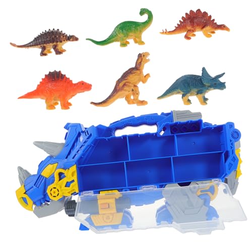 ifundom Pädagogisches Dinosaurier Boxmodell Für Kreatives Montage Mit Verschiedenen Dinosaurierfiguren Ideales Für Drinnen Und Draußen Fördert Die Fantasie Und Motorik von ifundom