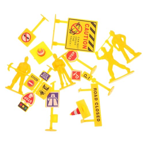 ifundom Pakete Mini Verkehrsleitkegel und Straßenschilder Realistisches Straßenbauszenen Modell Pädagogisches Verkehrszeichen für Tragbar Robust Fördert Soziales Lernen ifundom Pakete Mini Verkehrsleitkegel und Straßenschilder Realistisches Straßenbauszenen Modell Pädagogisches Verkehrszeichen für Tragbar Robust Fördert Soziales Lernen von ifundom