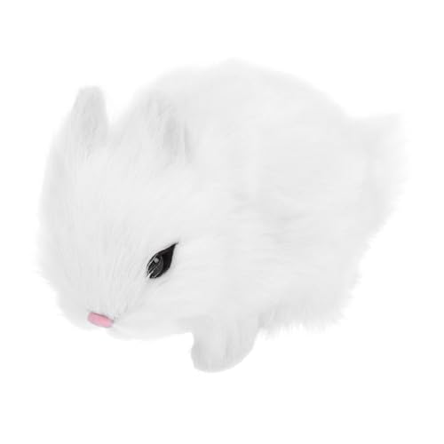 ifundom Plüschhase Kuscheltier Weiß Niedliche Dekoration Weiches Stofftier für Kinderzimmer Buchregal und Sofa Liebevoll Gestaltetes Kaninchen Ornament ifundom Plüschhase Kuscheltier Weiß Niedliche Dekoration Weiches Stofftier für Kinderzimmer Buchregal und Sofa Liebevoll Gestaltetes Kaninchen Ornament von ifundom