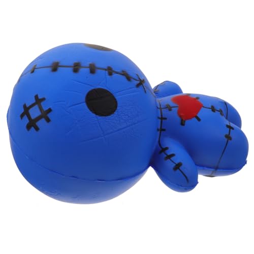 ifundom Puppe Squeeze-Spielzeug Dekorative Puppe Gruselige Puppen Stress-Spielzeug Stress Puppe Spielzeug Kleine Gruselige Puppe Blue Umweltfreundliches Pu-Material Aus Polyurethanschaum von ifundom