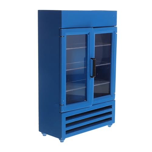 ifundom Puppenhaus Kühl-gefrier-Kombination Detailreiche Deko für Puppenhaus Küche Langlebiges Zubehör ifundom Puppenhaus Kühl-gefrier-Kombination Detailreiche Deko für Puppenhaus Küche Langlebiges Zubehör von ifundom