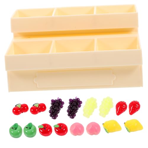 ifundom Puppenhaus Mini Obst Gemüse Modell 1 Set Miniatur Obst Gemüse Rack Für Küche Miniaturen ifundom Puppenhaus Mini Obst Gemüse Modell 1 Set Miniatur Obst Gemüse Rack Für Küche Miniaturen von ifundom