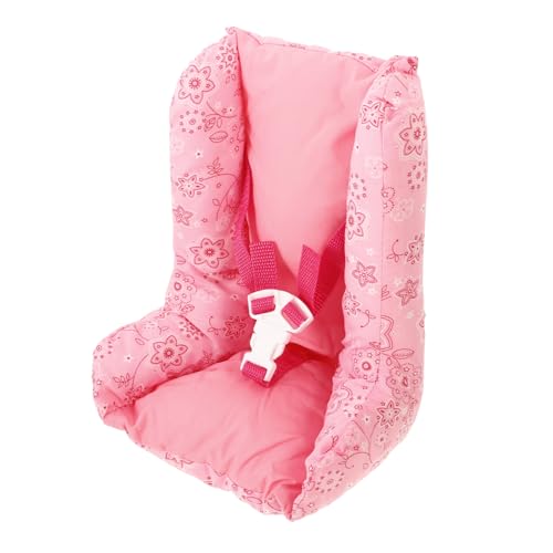 ifundom Puppenhaus-sicherheitssitz Puppenwagen Puppe Foto-Requisite Spielzeughund Erste Babypuppe Puppenzubehör Spielzeug Für Kleine Mädchen Tragehilfe Für Babypuppen Stoff Rosa von ifundom