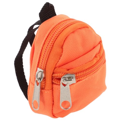 ifundom Puppenrucksack Mini Rucksack Für Puppen Simulations Schultasche Mini Hausdekoration Puppen Reisetasche Kleine Puppentasche Rollenspiel Rucksack Miniatur Rucksack Mini von ifundom