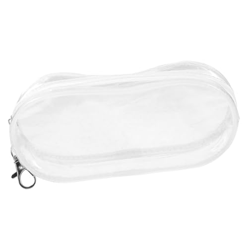 ifundom Puppenvitrine Tasche Hängende Dekoration Plüsch Aufbewahrungstasche Für Puppenkleidung Reise-Kosmetiktasche Beutel Puppenständer Puppentragetasche Hase Taschen Transparent Plastik von ifundom