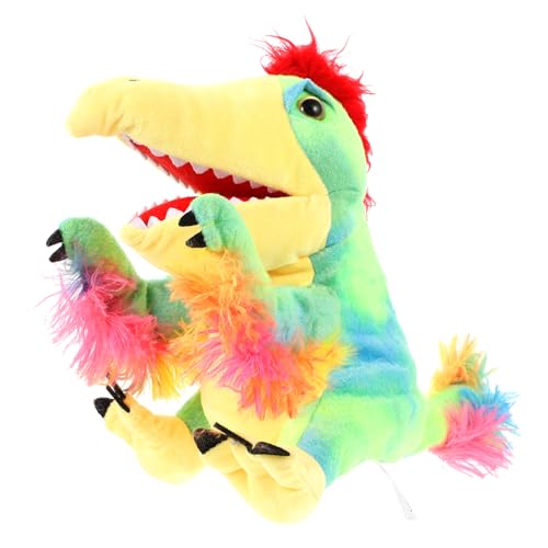 ifundom Realistische Dinosaurier Handpuppe Für Geschichtenerzählen Dekorative Handspielzeug Für Ideal Für Rollenspiele Und Eltern Kind Aktivitäten von ifundom