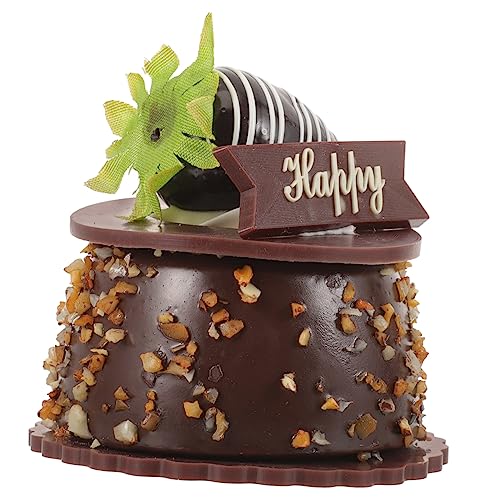 ifundom Realistisches Mini Schokoladen Kuchen Modell Künstliche Dessert Deko Fotorequisit Hochzeit Tischdekoration Kuchen Schmuck ifundom Realistisches Mini Schokoladen Kuchen Modell Künstliche Dessert Deko Fotorequisit Hochzeit Tischdekoration Kuchen Schmuck von ifundom