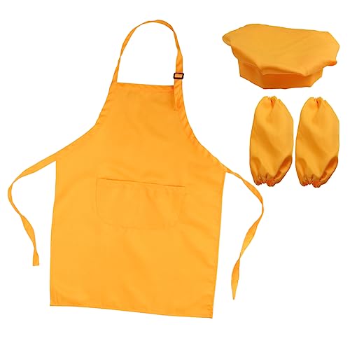 ifundom Satz Handschelle zum Kochen für Kinder Kinderkoch-Spielset Kinderschürze Kinder Kochen Ärmel von ifundom