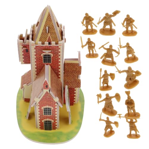 ifundom Alte Soldat Set Ritter Spiel Spielzeug 100pcs Spielset Pirate Burg Modelle von ifundom