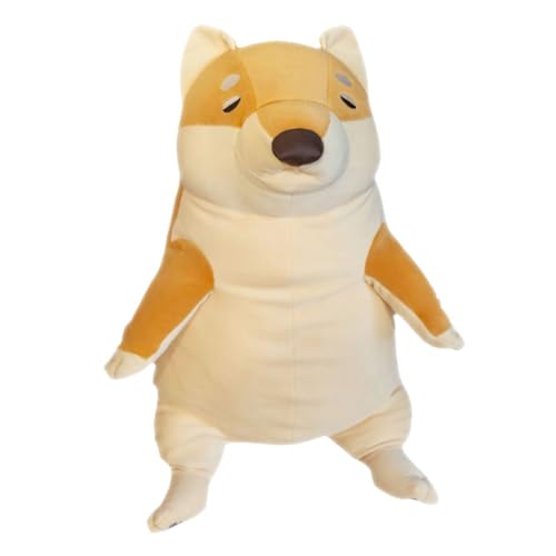 ifundom Shiba Inu-Puppe Hundepuppe süßes Kuscheltier Kinder Plüschtier Kuscheltiere für Kinder Spielzeug für Kinder kinderspielzeug Plüsch-Shiba-Inu-Spielzeug Stofftierpuppe PP Baumwolle von ifundom