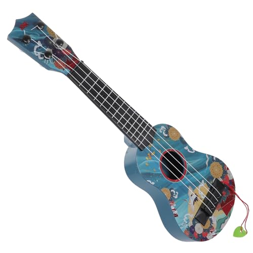 ifundom Simulation Gitarre pädagogisches Instrumentenspielzeug Kindergitarre Spielzeuggitarre für Kinder Musikalisches Spielzeug für Kinder Gitarrenspielzeug für Kinder Gitarre aus Plastik von ifundom