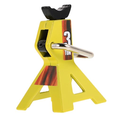 ifundom Simulations-kletterauto Schwere Wagenheber Mini-Jack-Lift Hebewerkzeug Für Auto-handheber Wagenheber- Und Ständer-Set Wagenheber-Pads Hochhubwagenheber Yellow Metall von ifundom