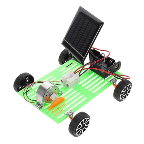 ifundom Solar-Spielzeugauto puppenwagen Gadget Spielzeugauto mit Solarenergie Autospielzeug solarbetrieben solarbetriebenes Bastelsets für Jungen Solarsystem Plastik von ifundom