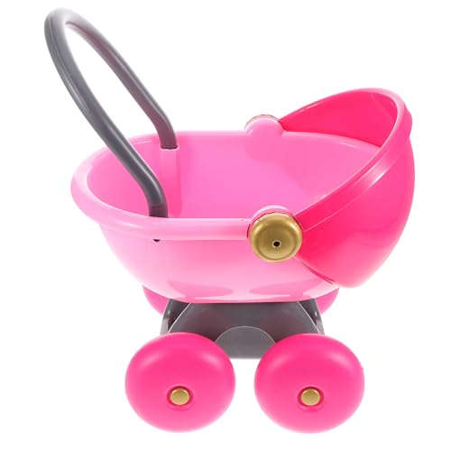 ifundom Puppenhaus Kinderwagen Spielzeug Für Kinder Mini Baby Puppe Kinderwagen Set Spielen Spiel Kinderwagen von ifundom