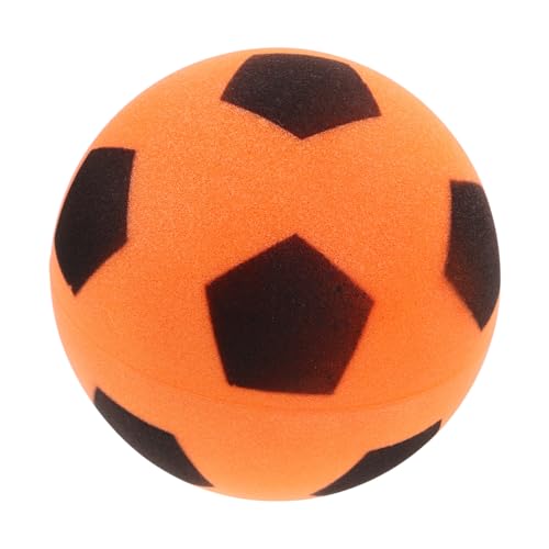 ifundom Stiller Fußball für drinnen Mute Fußball Kindersicherer Fußball Indoor-Sportspielzeug Jonglieren mit Fußball für Lautloser Fußball für Kleinkinder PU-Schaum Yellow von ifundom