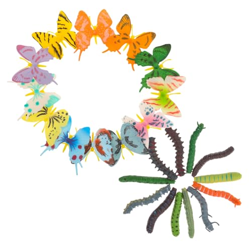 ifundom Teiliges Realistisches Insektenmodell Schmetterlingen und Raupen Kindgerechte Leichte Kunststofffiguren für Frühkindliche Bildung Montessori-inspiriertes Lernspielzeug Vielseitig ifundom Teiliges Realistisches Insektenmodell Schmetterlingen und Raupen Kindgerechte Leichte Kunststofffiguren für Frühkindliche Bildung Montessori-inspiriertes Lernspielzeug Vielseitig von ifundom