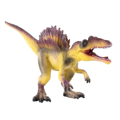 ifundom Trifin Kleinkind Lernspielzeug Display Modell Mini Figur Cartoon Dinosaurier Spielzeug Puzzle Spielzeug Artificiales para Kind Spielzeug Skulptur Welt Figur Kunststoff Gelb von ifundom