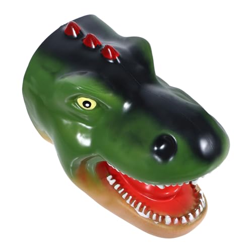 ifundom Tyrannosaurus Rex Handpuppe Marionette Handpuppe Spielzeug Puppen Für Kleinkinder Rollenspiel Handpuppe Handpuppen Für Kinder Handpuppe Für Kinder Handpuppen-Spielzeug Gummi Green von ifundom