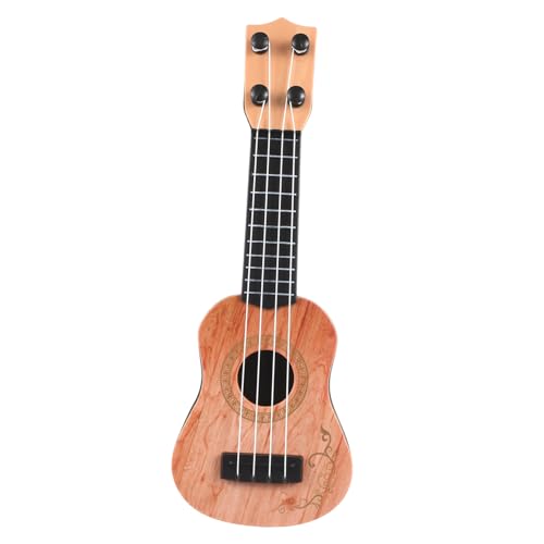 ifundom Ukulele Für Anfänger Jungen Und Mädchen Gelb Musikspielzeug Für Mädchen Im Alter Von 4–5 Jahren Nylonsaiten Musikunterricht von ifundom