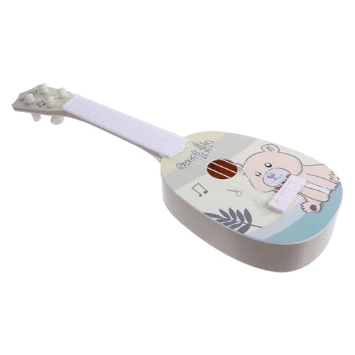 ifundom Ukulele Für Kinder Lernspielzeug Für Babys Pädagogisches Babyspielzeug Musikinstrumente Für Kinder Mini-Gitarren-Spielzeug Kinderukulele Mini-gitarrenspielzeug Mini-Ukulele Plastik von ifundom