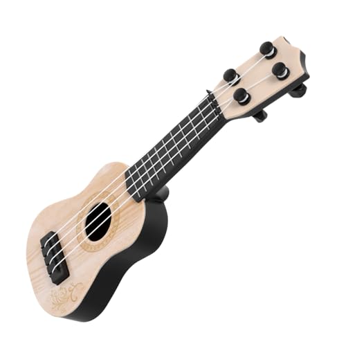 ifundom Ukulele Für Musikinstrument Aus Ideales Lernspielzeug Für Anfänger Cremefarbe Fördert Musikalische Bildung Und Kreativität von ifundom