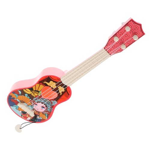 ifundom Gitarre Für Mädchen Lernspielzeug Ukulele Kunststoff Instrument Für Frühe Musikalische Erziehung Sicheres Und Ansprechendes Spielzeug Für Kleinkinder ifundom Gitarre Für Mädchen Lernspielzeug Ukulele Kunststoff Instrument Für Frühe Musikalische Erziehung Sicheres Und Ansprechendes Spielzeug Für Kleinkinder von ifundom