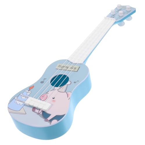 ifundom Ukulele Musikalisches Kindergitarre für Jungen Spielzeuggitarre für Kleinkinder Gitarre Gitarren für Kinderspielzeug Kindergitarrenmodell Plastik von ifundom