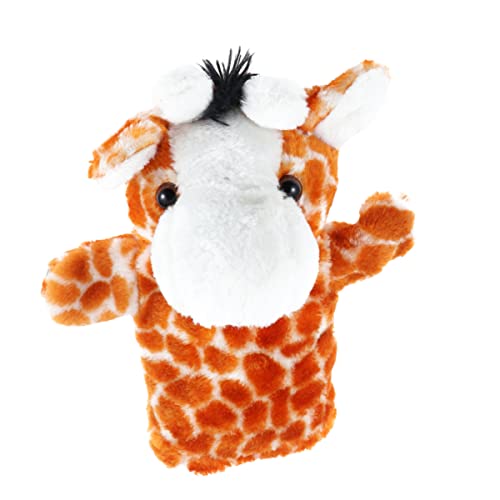 ifundom üsch Handpuppe Giraffe Für Geschichtenerzählen Weiche Tierfigur Ideal Für Kleinkinder Und Puppenspielzeug Für Kreatives von ifundom