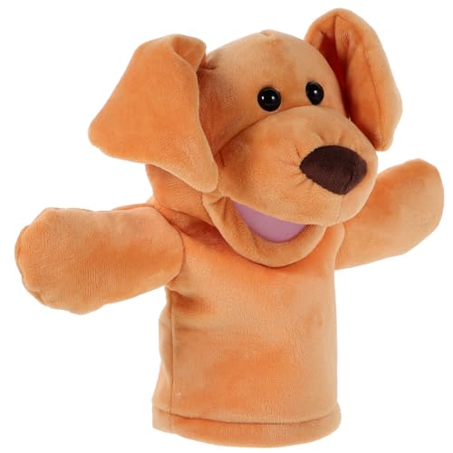 ifundom üsch Hund Handpuppe Für Interaktive Handpuppe Für Geschichtenerzählen Und Frühkindliche Bildung Weiches Tierpuppen Hund von ifundom