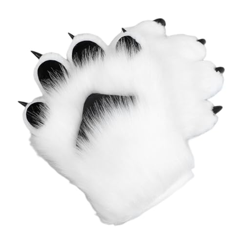 ihreesy Accessoires Plüsch Nägel Handschuhe Fursuit Kostüm Design Klaue Handschuhe Sommer 2024 Anime Rollenspiel von ihreesy