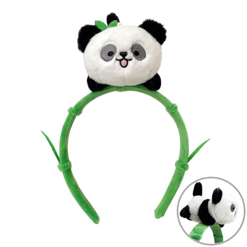 ihreesy Haarschmuck Niedlich Cartoon Panda Haarband,Panda Stirnband Attraktive Haarschmuck Ohr Panda Haarreifen Ohr Panda Haarreif Headband für Damen Mädchen Kinder von ihreesy