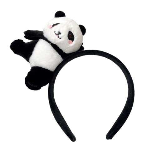 ihreesy Haarschmuck Niedlich Cartoon Panda Haarband,Panda Stirnband Attraktive Haarschmuck Ohr Panda Haarreifen Ohr Panda Haarreif Headband für Damen Mädchen Kinder von ihreesy