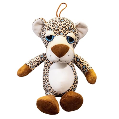 ihreesy Niedlicher Wald Elefant Plüschtier, lebensechter Plüsch Löwe, Giraffenpuppe Geschenk für Teenager 32cm von ihreesy