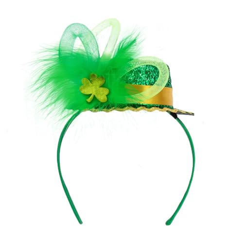 iiniim Damen Mini Zylinderhut Haarband mit Paillette Party Mini Top Hat Stirnband Schleier Zylinder Haarreif Schick Haarschmuck für Halloween Fasching Cosplay Typ B One Size von iiniim