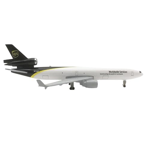 ikappy 20cm Scale 1:250 Alloy Metal Air UPS Airlines MD-11 Diecast Airplane Model Aircraft with Wheels Landing Gears Airplane Model von ikappy